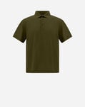 Herno POLO SHIRT IN CREPE JERSEY Light Military JPL00115U520057730